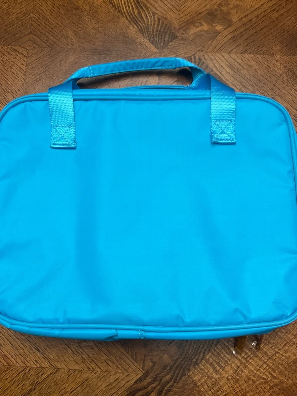 Joy Mangano Eco Luxe World Traveler Light & Chic Toiletry Case - Blue- NWOT